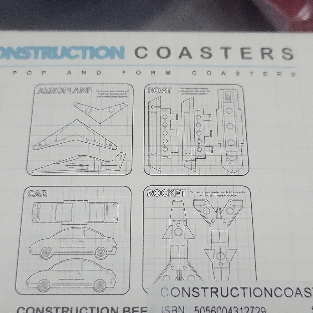 24 🚧 coasters boxed tagged so cool read above we love ours fun